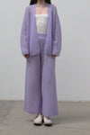 SWAYING/KNIT Seamless Mohair Suit SW212SZ69 Lilac PS16